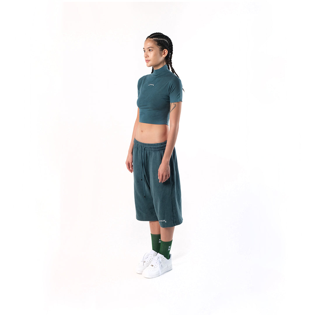 Evolve Gym Short Verdigris