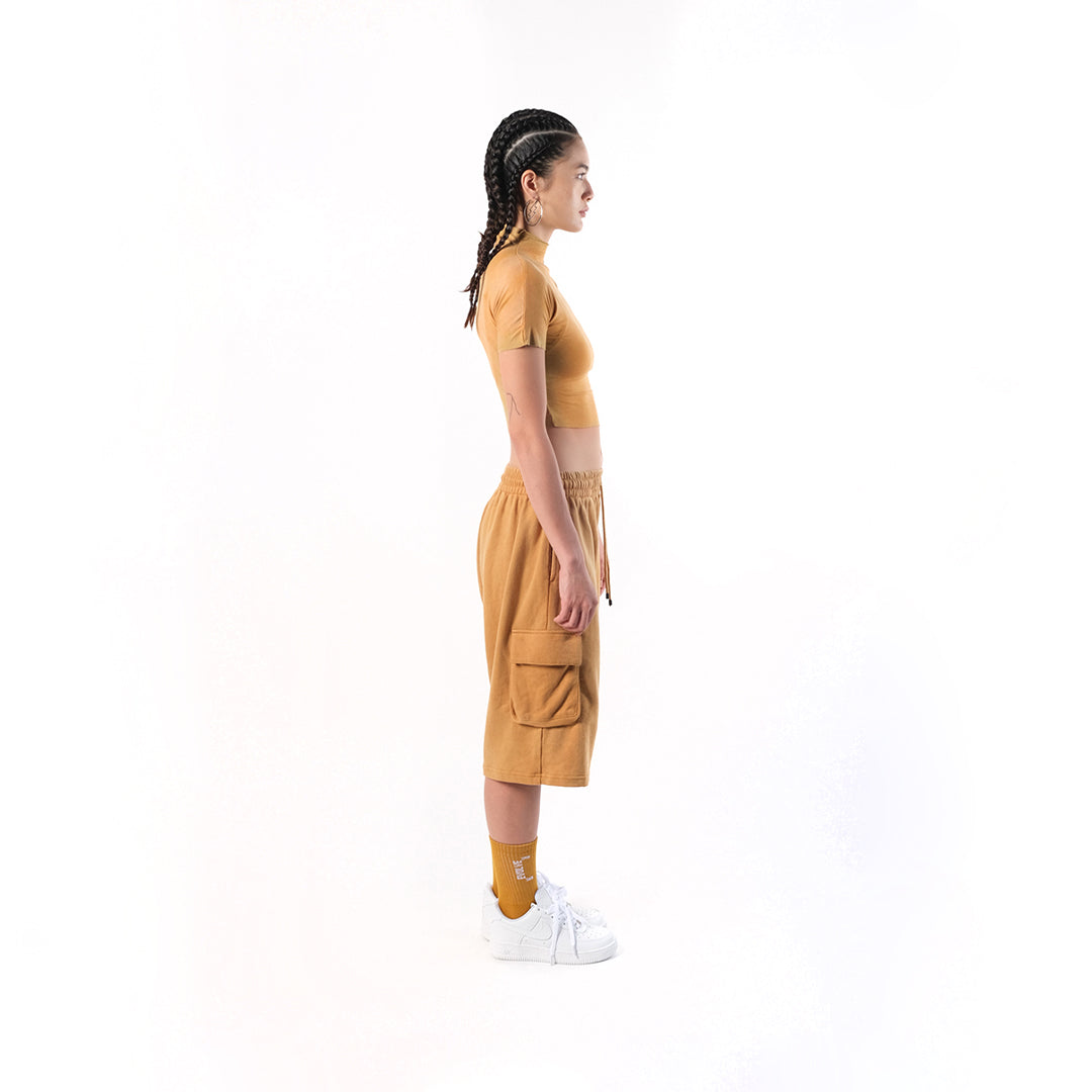 Evolve Crop Tee Sundial
