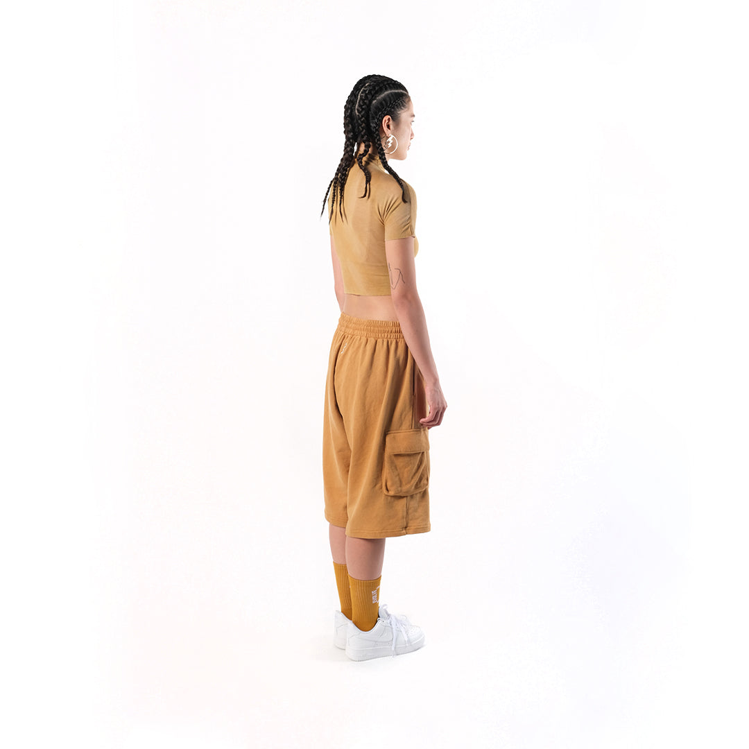 Evolve Crop Tee Sundial