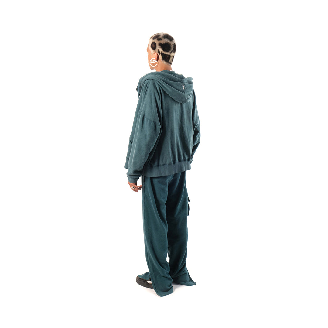 Evolve Zipper Hoodie Verdigris