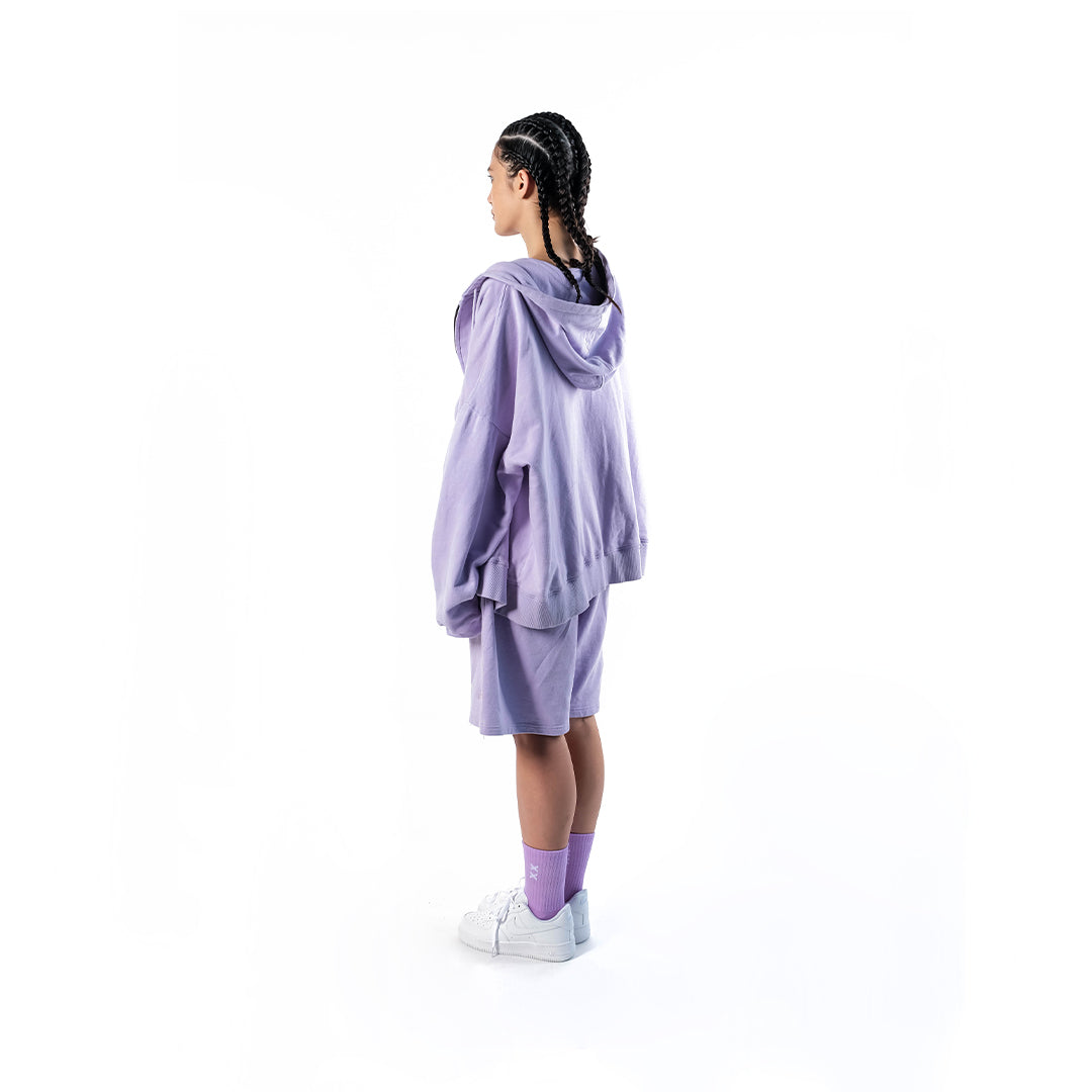 Evolve Zipper Hoodie Lavender