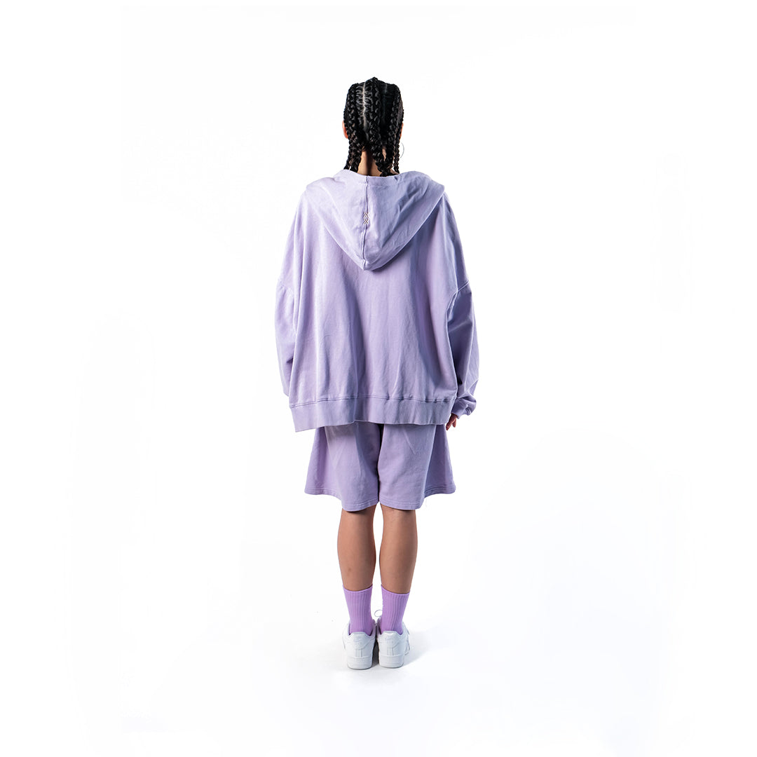 Evolve Zipper Hoodie Lavender