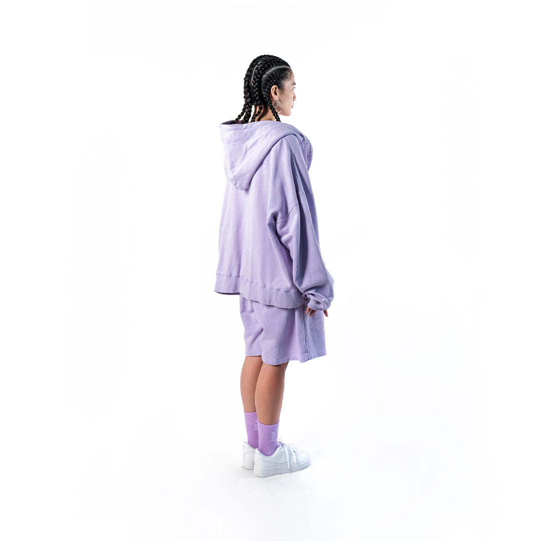 Evolve Zipper Hoodie Lavender