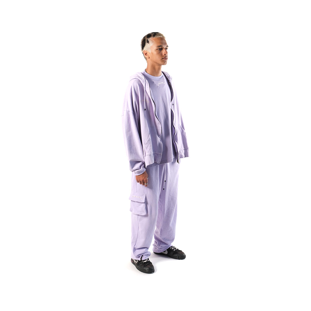Evolve Zipper Hoodie Lavender