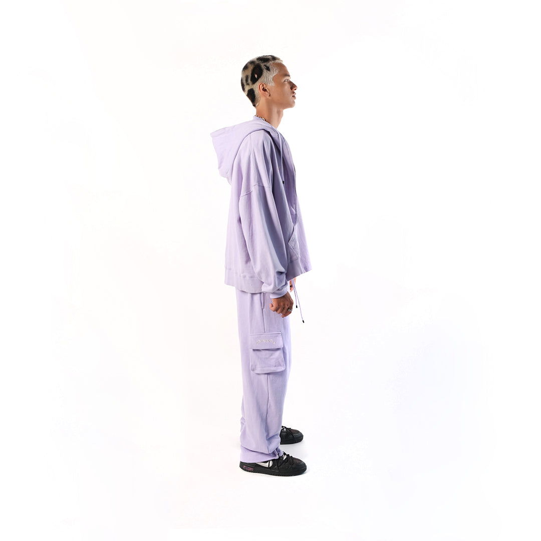 Evolve Zipper Hoodie Lavender