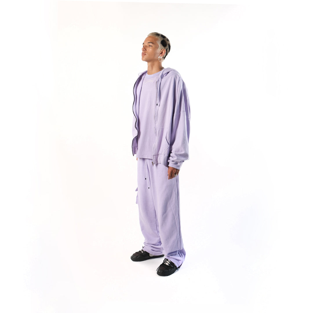 Evolve Zipper Hoodie Lavender