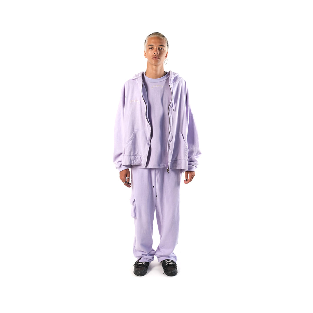 Evolve Zipper Hoodie Lavender