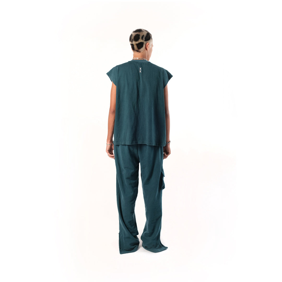 Evolve Muscle Tank Verdigris