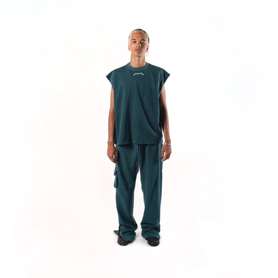 Evolve Muscle Tank Verdigris