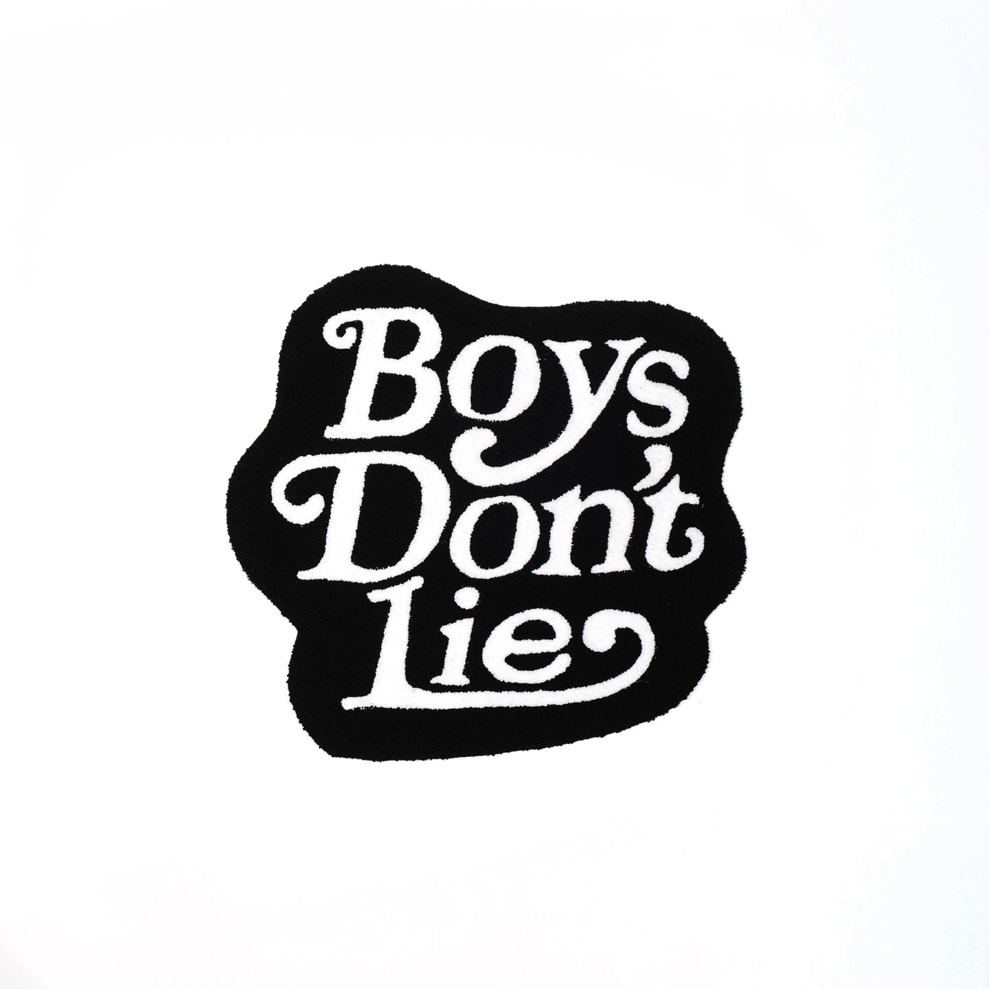 Revolver Rug “Boys Don't Lie” Black