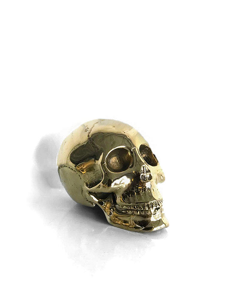 Revolver Brass Skull - Midi