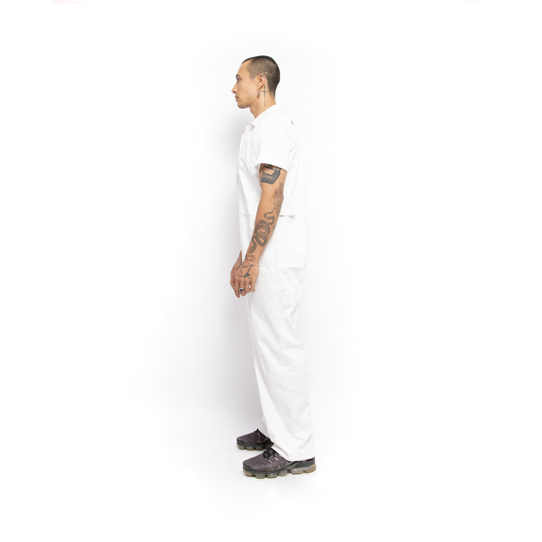 Revs Signature Long Jumpsuit White