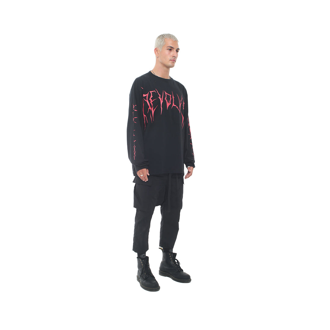 Steve Marlon X Revolver Long Sleeve Black