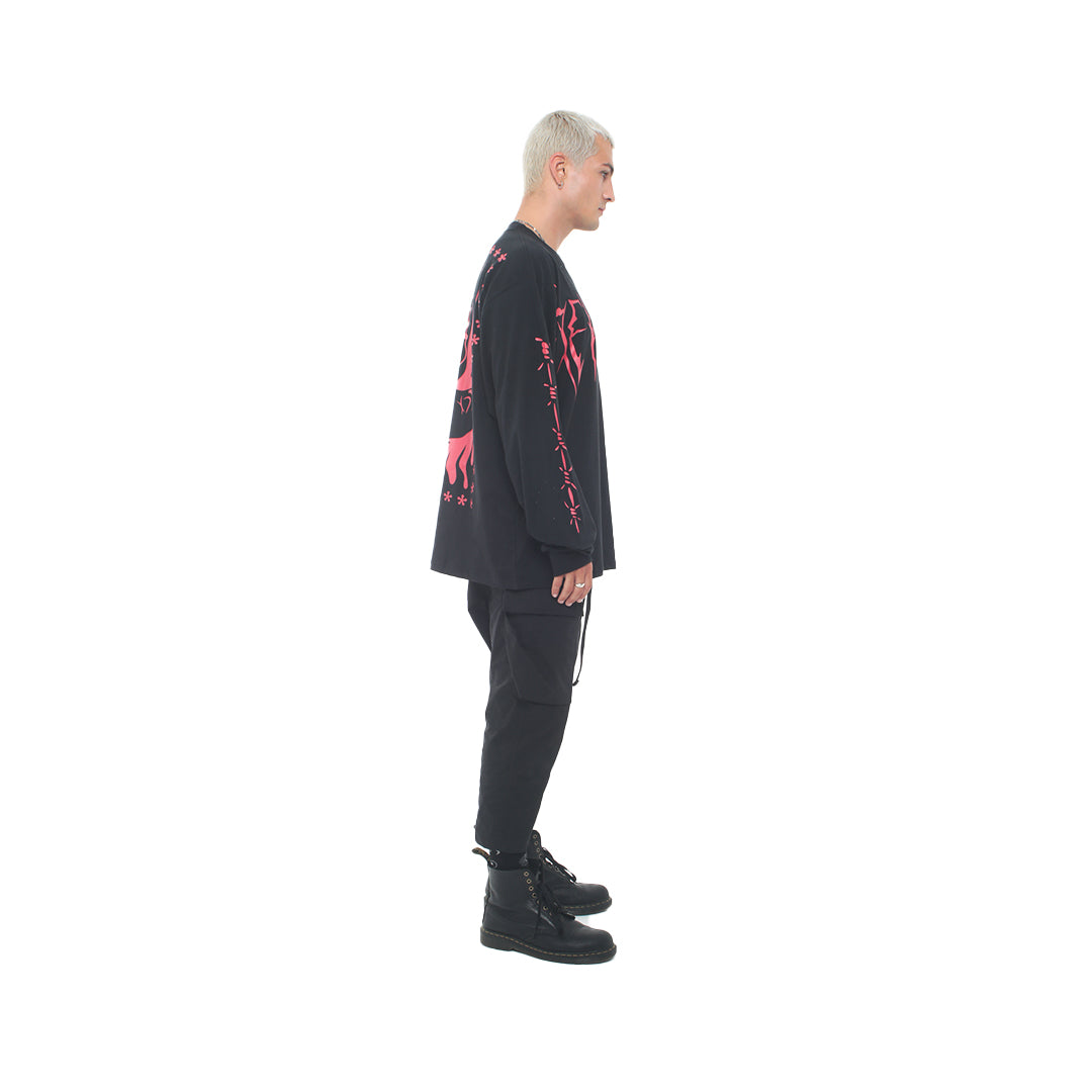 Steve Marlon X Revolver Long Sleeve Black