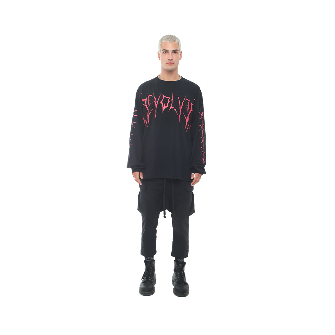 Steve Marlon X Revolver Long Sleeve Black